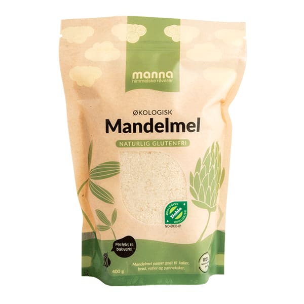 Mandelmel400 g, økologisk, Manna