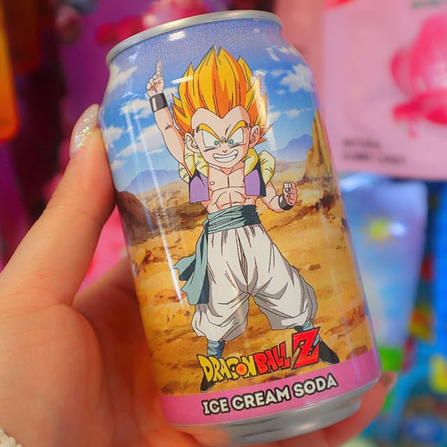Dragon Ball Z Soda Gotenks Ice Cream Soda Flavour 330ml (KAWAJI)