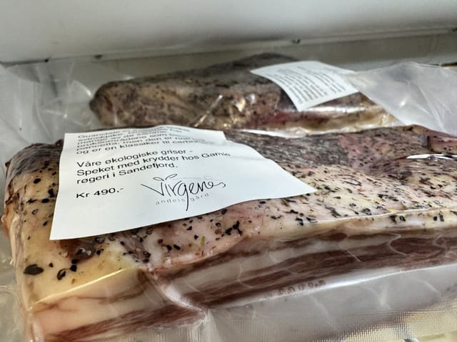 Guanciale speket kjake ca 1 kg