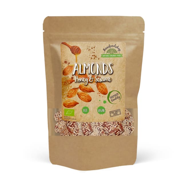 Mandel Honning & Sesam ØKO 200g