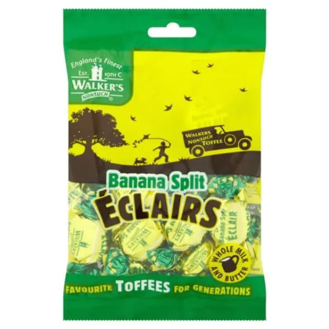 Walkers Banana Split Toffees 150g