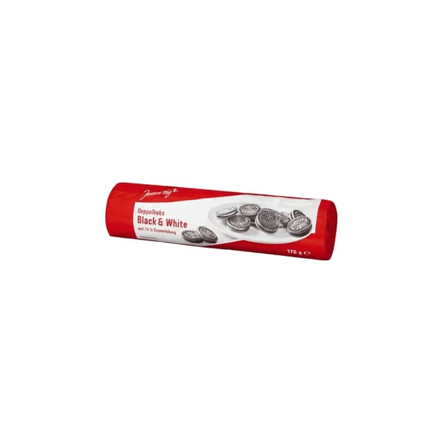 Dobbelkjeks Black & White, 176 g