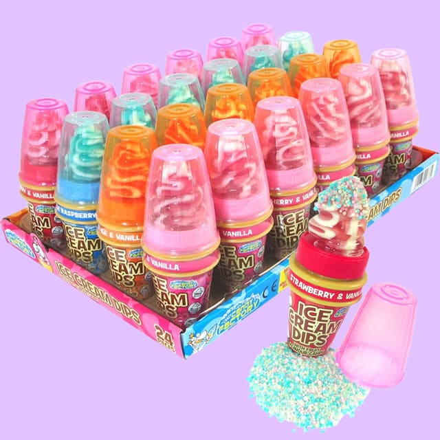Ice Cream Dips 20g (Crazy Candy Factory)