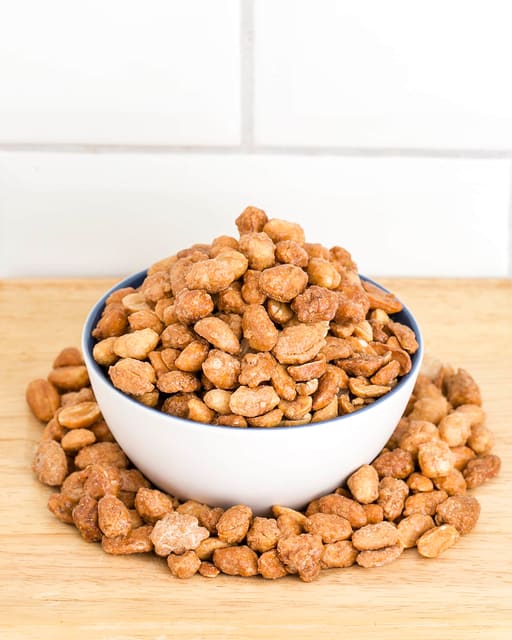 SunnRask Brente Peanøtter 500g