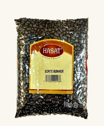 Sorte Bønner Hasat 1kg