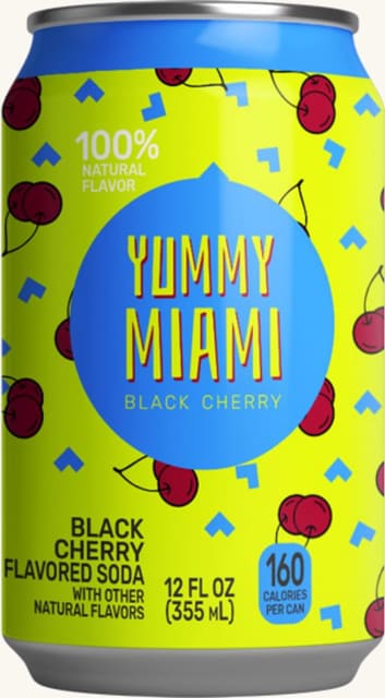 Yummy Miami Black Cherry 355ml