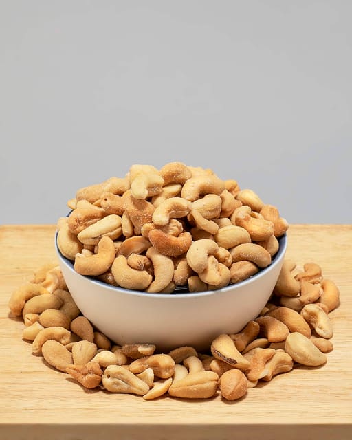 SunnRask Cashewnøtter – Garlic & Rosmary 500g