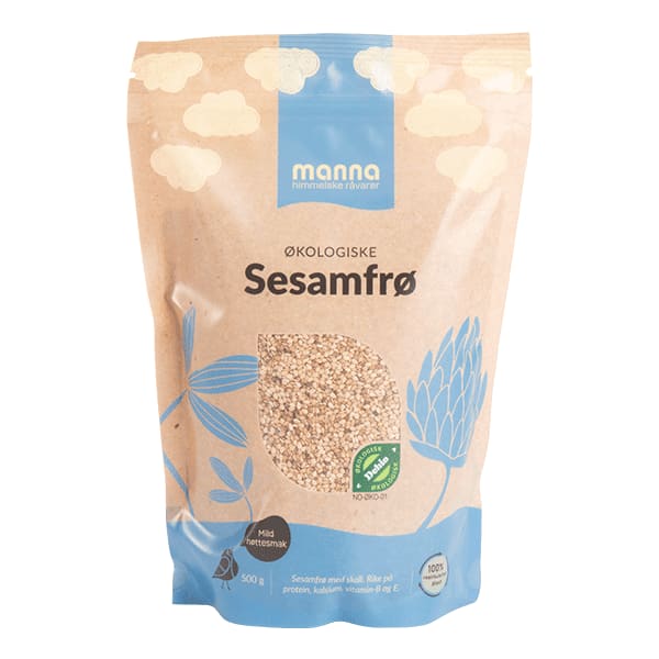Sesamfrø500 g, økologisk, Manna