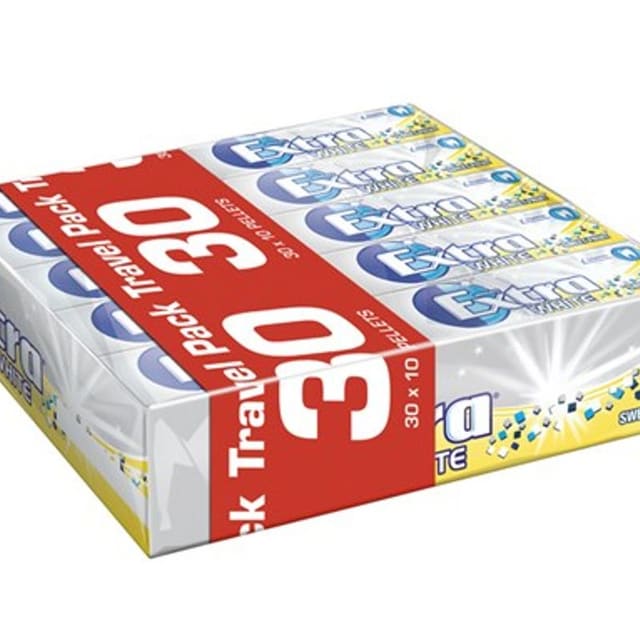 Extra White Sweet Fruit 30pk | Storpakk