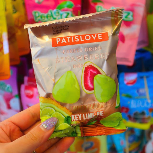 LIMITED!!! Freeze Dried Strawberry & Key Lime Pie 50g (PATISWISS)