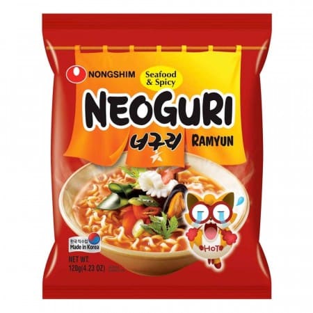 NONGSHIM Neoguri ramyun seafood & spicy 120g