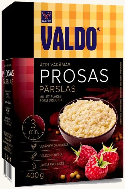 Hirseflak VALDO, 400g