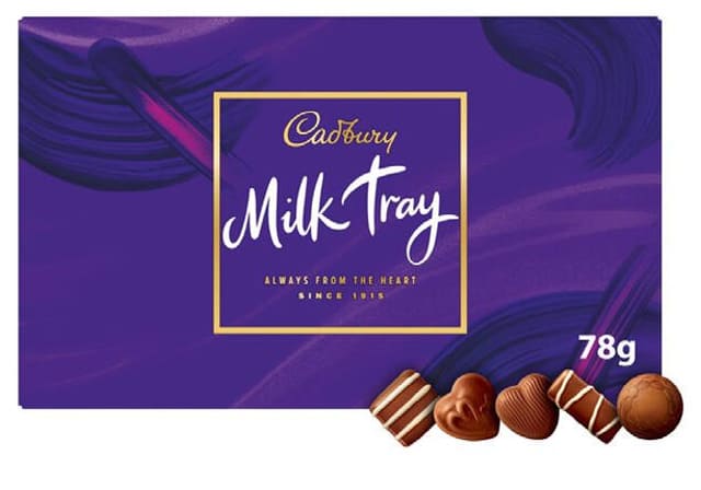 Cadbury Milk Tray 78g (Datotilbud)