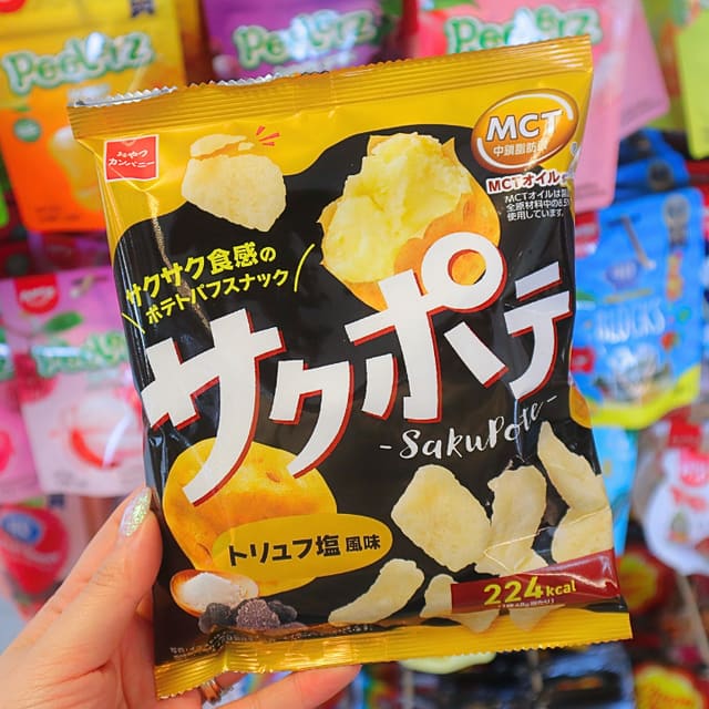 Potate Snack Saku-Pote Salt & Truffle 48g (Oyatsu Company)