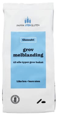 Melblanding Grov Gl.Fri 500g Pappa uten Gluten