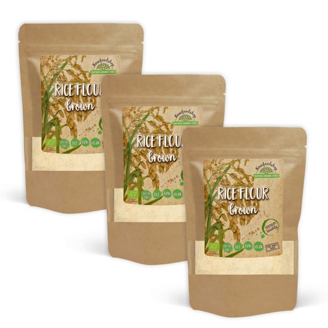 Rismel Brunt Glutenfritt ØKO 500g x 3 pakker