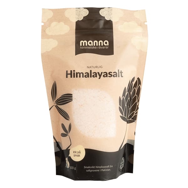Himalayasalt500 g, naturlig, Manna
