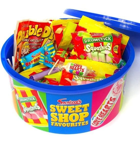 Swizzels Sweet Shop Tub 650g | Gaveeske Med Godterifavoritter