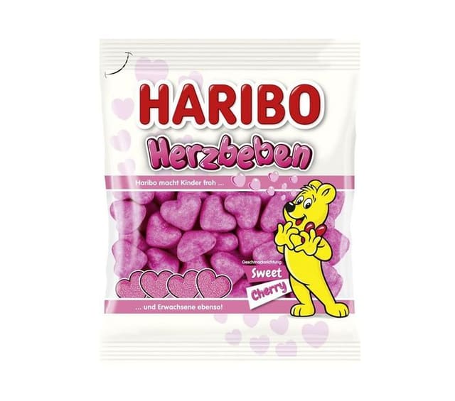 Haribo Herzbeben 160g (Datotilbud)