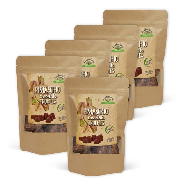 Sjokoladetrøffel Pistasj 100g x 5 pakker