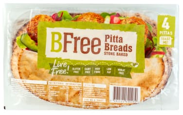 Pitabrød glutenfri 4pk 220g Bfree