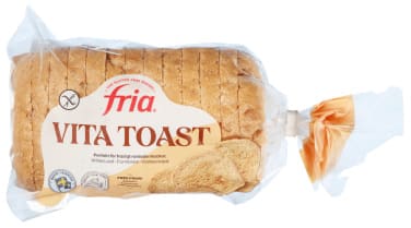 Loff Vita Toast Skåret glutenfri 500g Fria