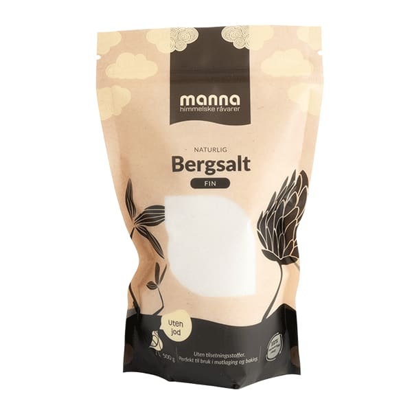 Bergsaltfin, 500 g, Manna