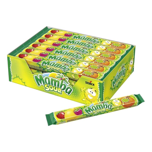 Mamba Sour 24 x 106g | Storpakk