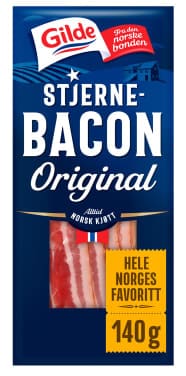 Stjernebacon skivet 140g Gilde