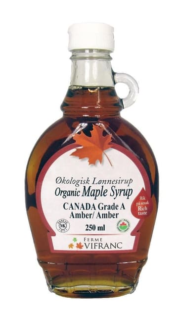 Lønnesirup250 ml, økologisk