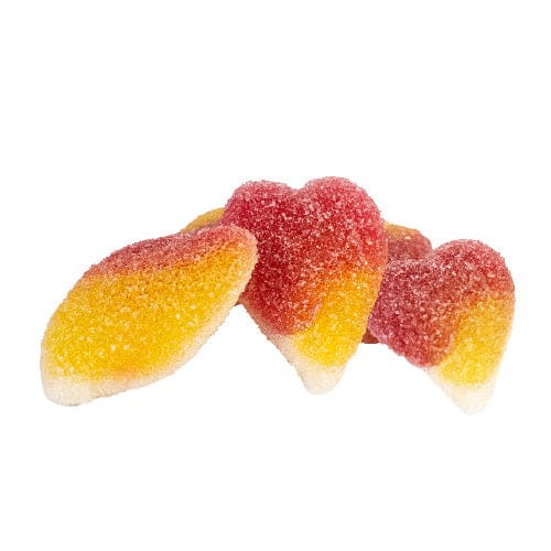 Jellioo Peach Sure Hjerter 1kg | Storpakk