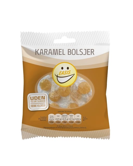 EASIS Caramel Drops 70g