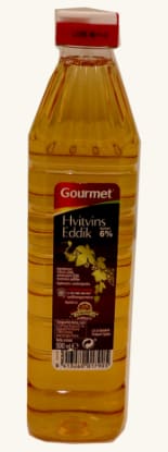 Hvitvinseddik 6% 500ml
