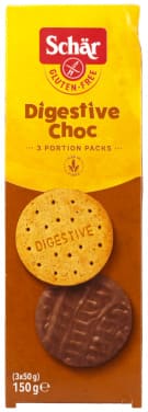 Digestive Kjeks m/Sjoko glutenfri 150g Schär