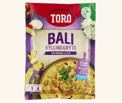 Bali Kyllinggryte Toro 91g