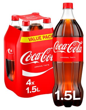 Coca-Cola 1,5lx4 flaske