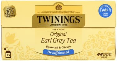 Earl Grey Tea Koffeinfri 25pos Twinings