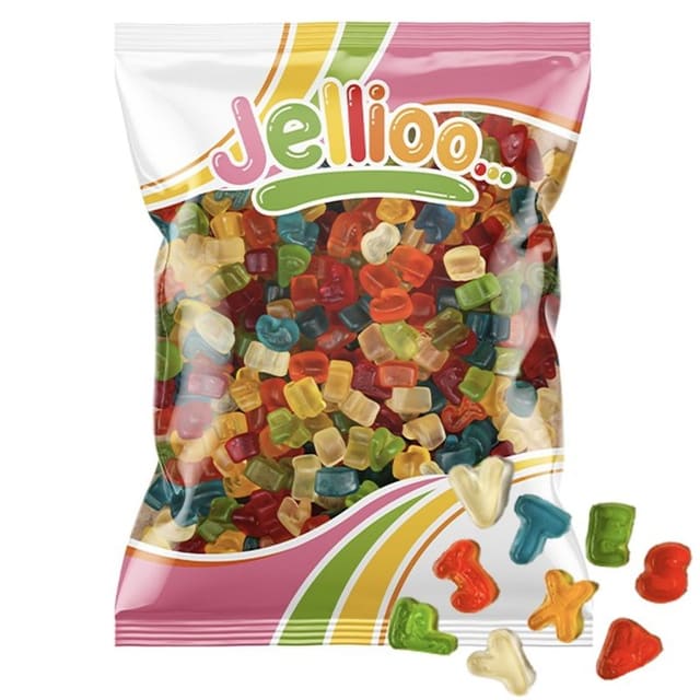 Jellioo Alfabet Vingummi 1kg