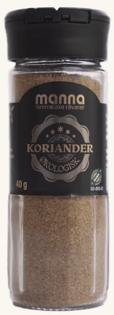 Koriander40 g, økologisk, Manna