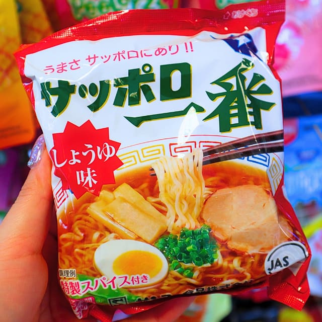 Sapporo Ichiban Soy Sauce Ramen 92g (SANYO)