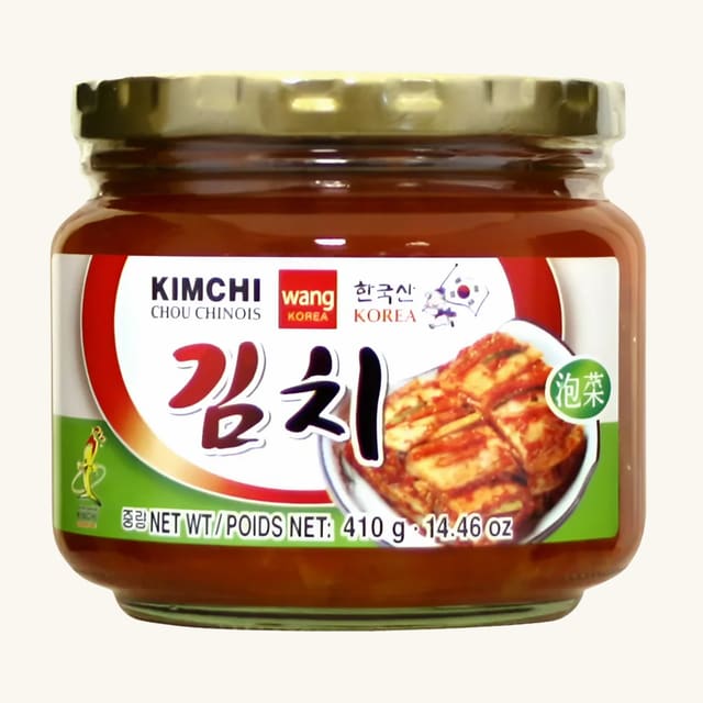 Wang Napa Cabbage Kimchi i Glass 410g