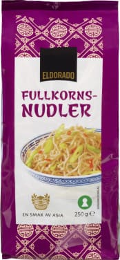 Fullkornsnudler 250g Eldorado