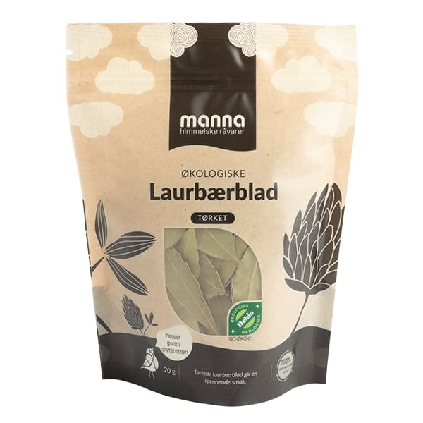 Laurbærblad20 g, økologisk, Manna