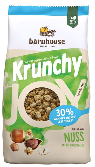 Krunchy Joy Nuts375 g, økologisk, Barnhouse