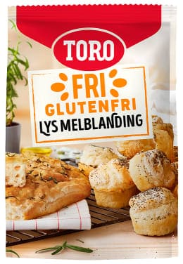 Melblanding Lys glutenfri 362g Toro