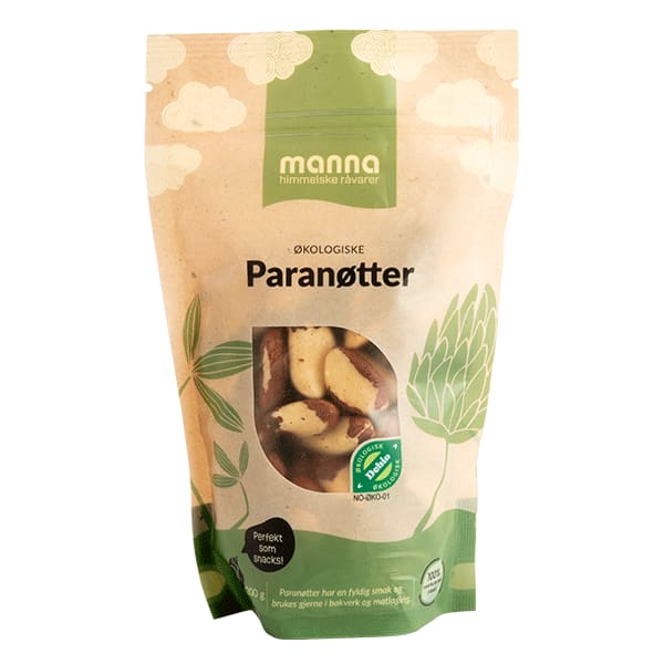 Paranøtter200 g, økologisk, Manna