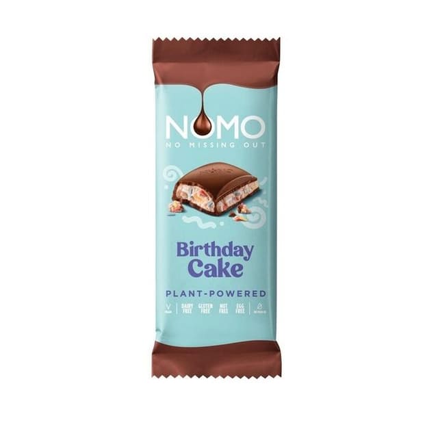 Nomo Birthday Cake XL Chocolate Bar 127g ...