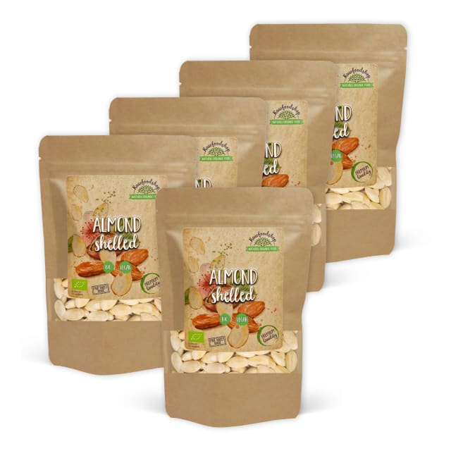 Mandel Skåldede ØKO 1kg x 5 pakker