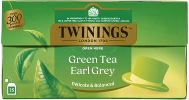 Grønn Te Earl Grey 25pos Twinings